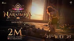 Mahavatar Narsimha Official Hindi Movie Ticket | July 26th | Hombale Films